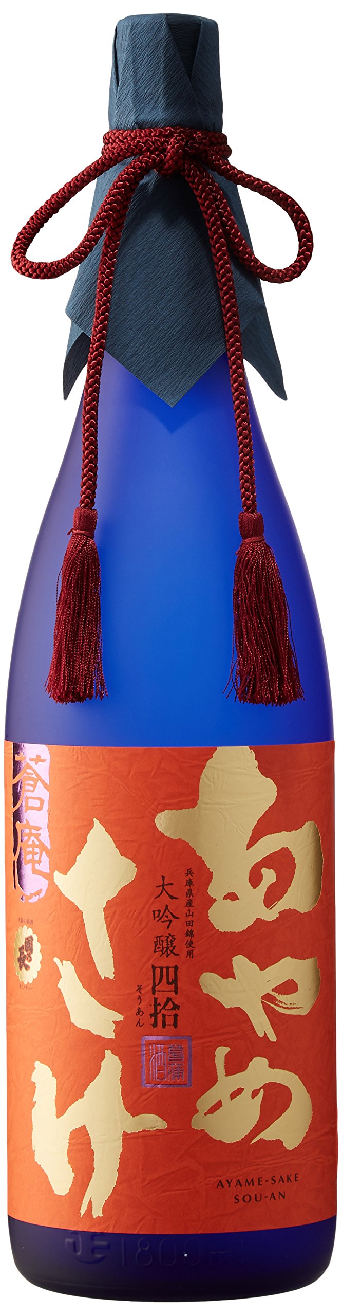 Amazon.co.jp: 壽酒造 あやめさけ 蒼庵 [ 日本酒 大阪府 1800ml